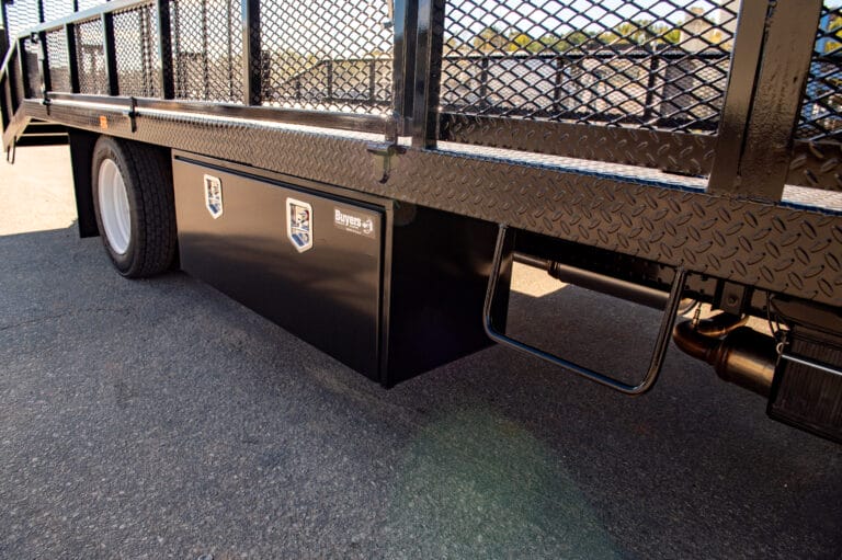 Lawncare truck bed