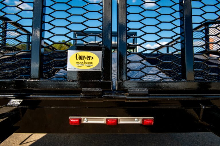 Lawncare truck bed