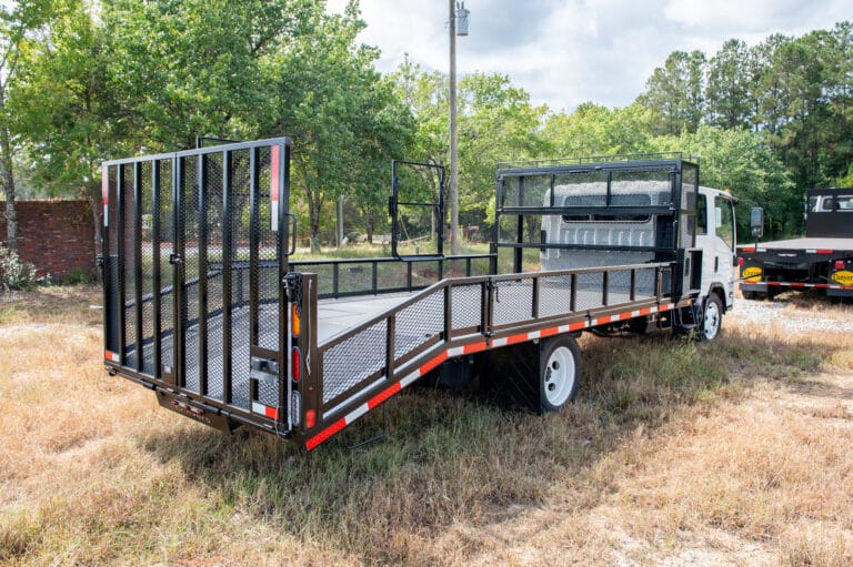 Lawncare truck body