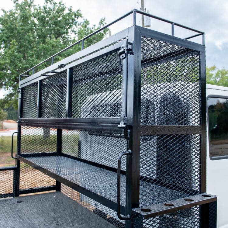 Lawncare truck bed