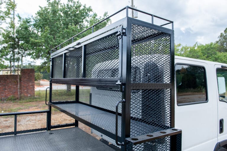 Lawncare truck bed