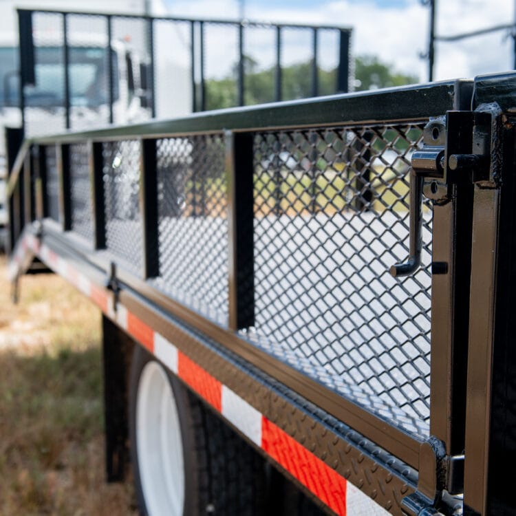 Lawncare truck bed