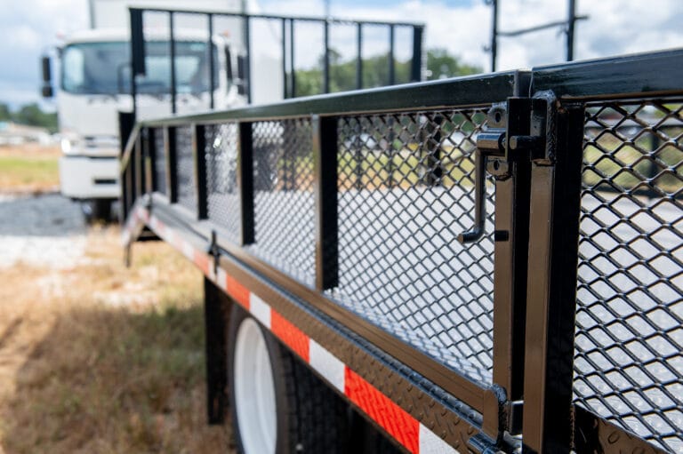 Lawncare truck bed