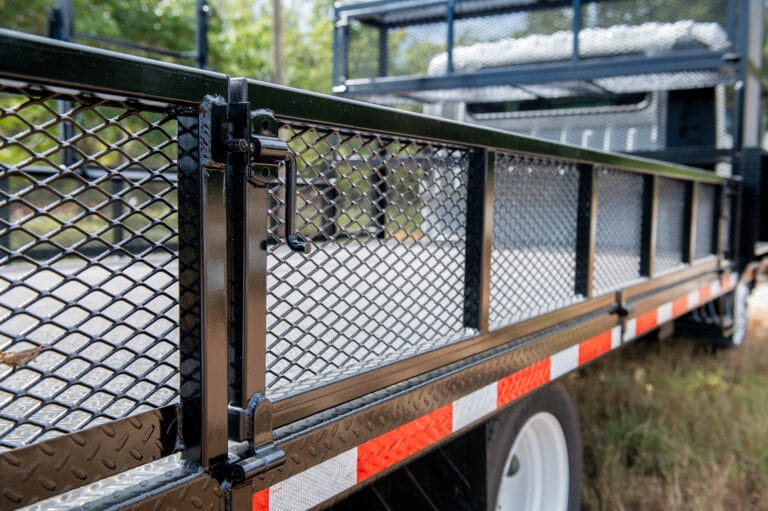 Lawncare truck bed