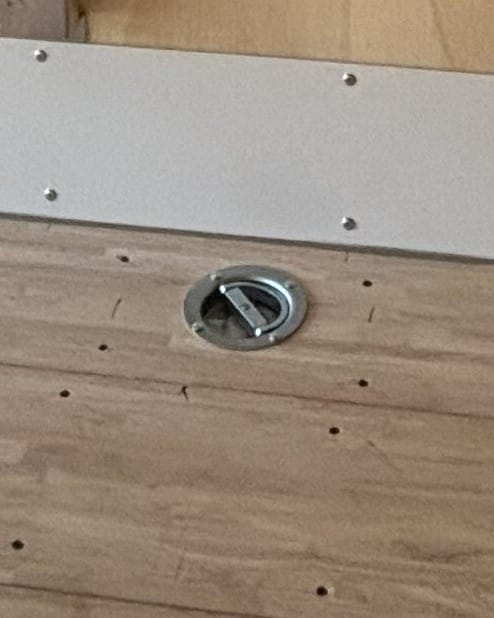 recessed d ring